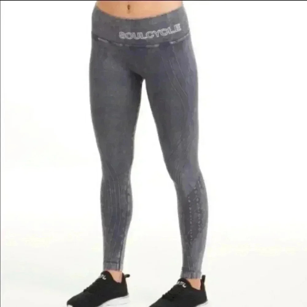 Nux X Soul Cycle Mineral Wash Seamless Leggings